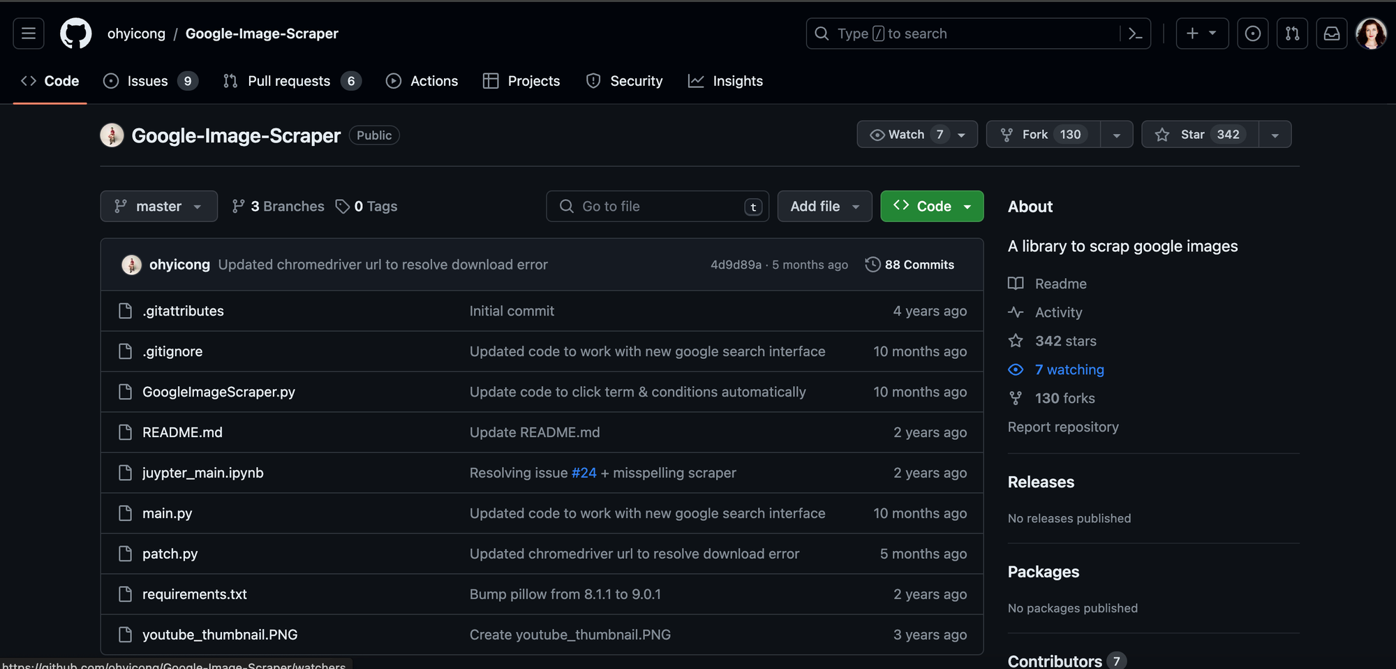 The open-source solution. Google-Image-Scraper is, well, open-source.