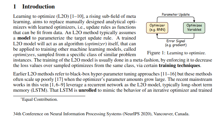Excerpt from a research paper