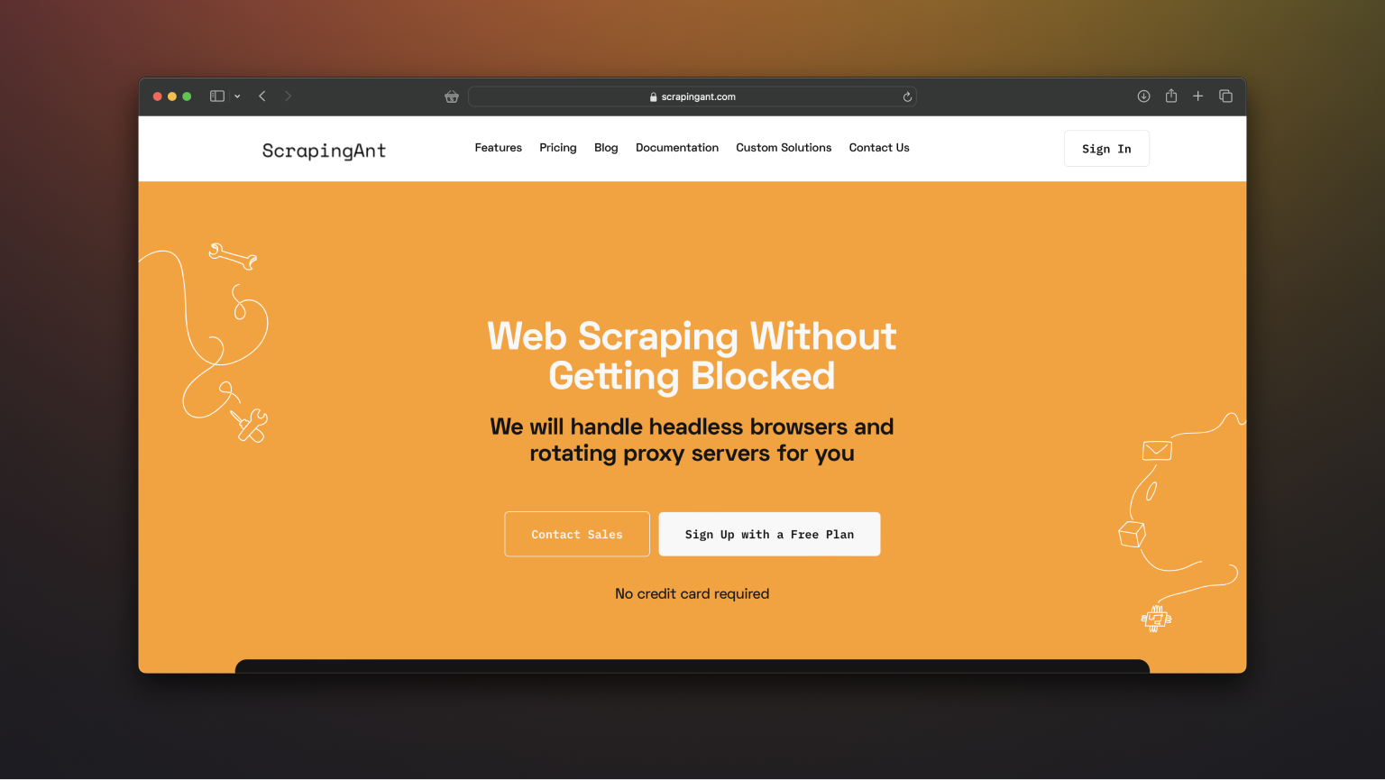 ScrapingAnt - ScrapingBee alternative