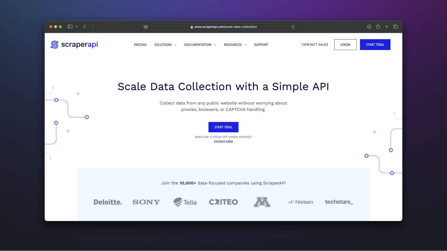 ScraperAPI - ScrapingBee alternative
