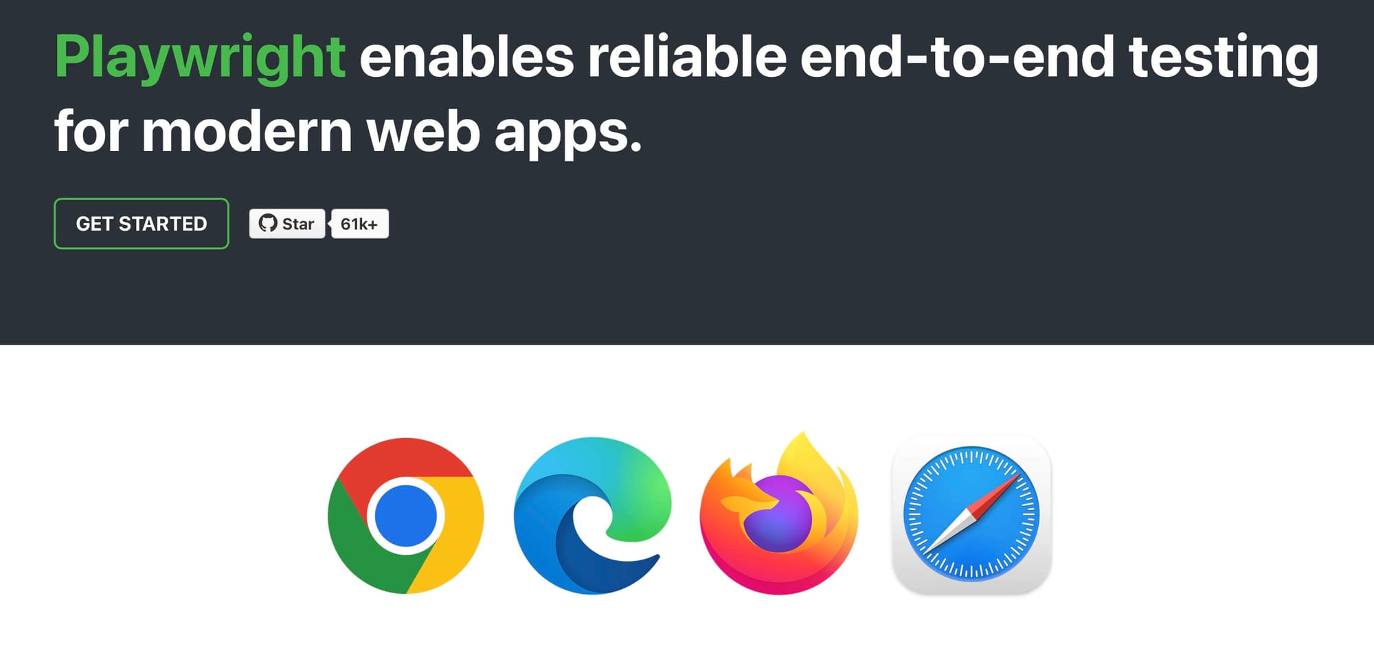 Playwright for end-to-end testing