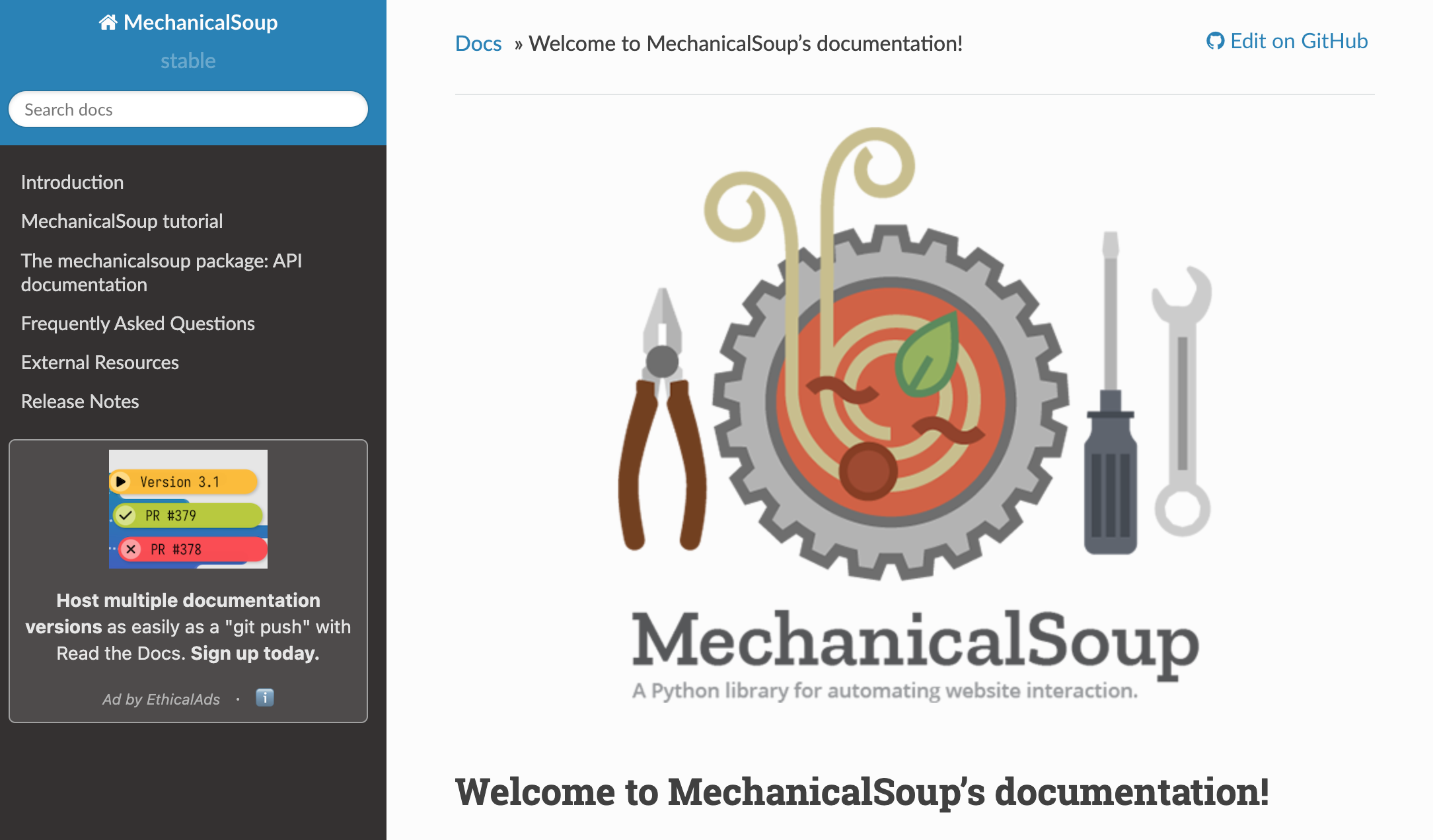MechanicalSoup