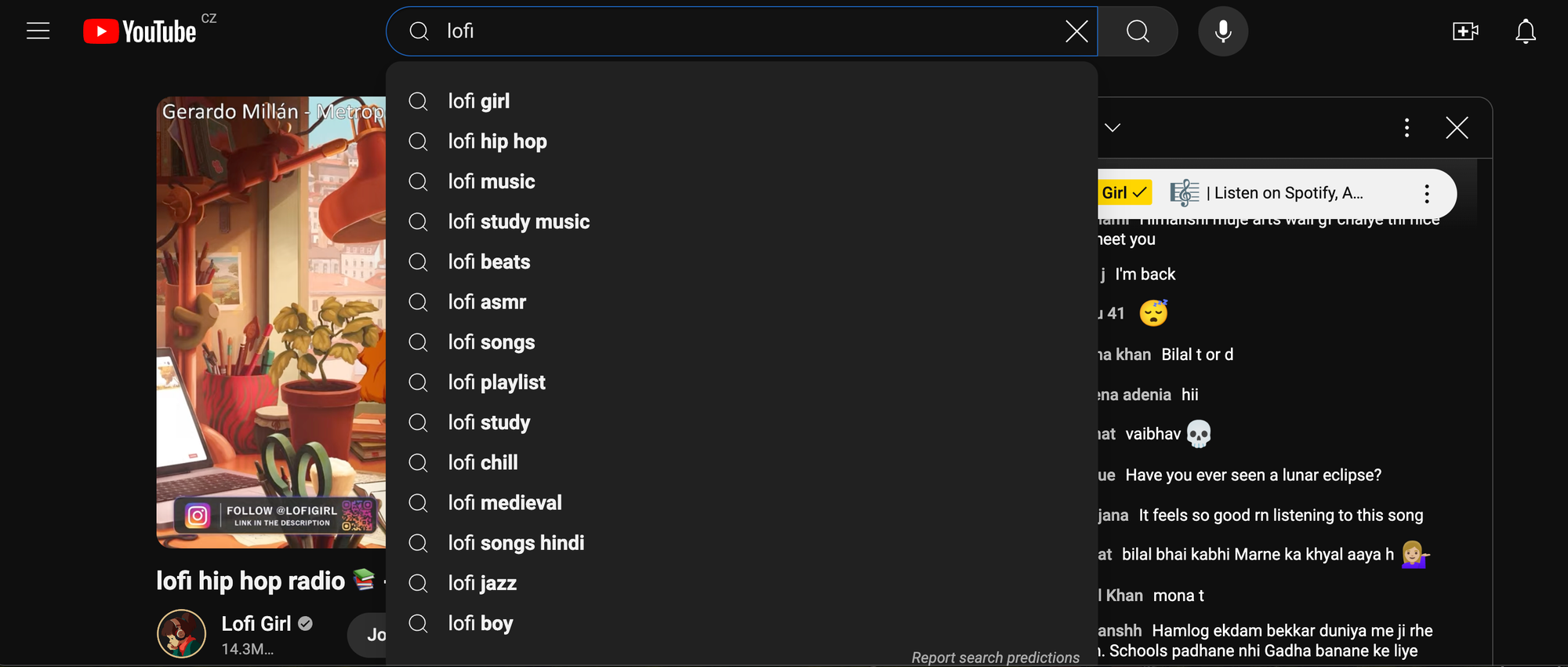YouTube Search Bar Scraper can extract these keywords.