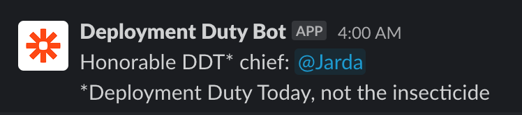 Looks like Jarda's on deployment duty today