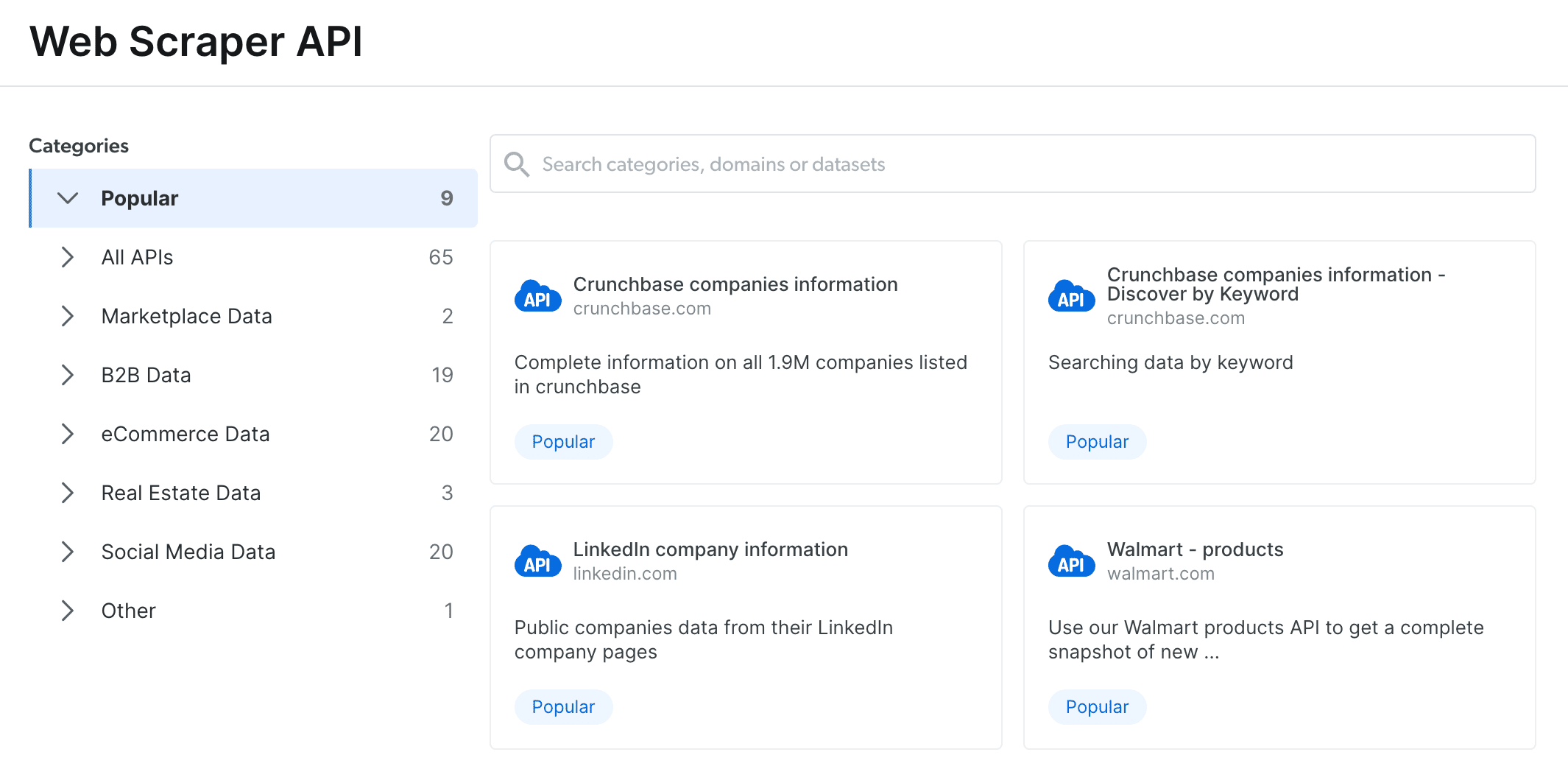 BrightData Web Scraper API