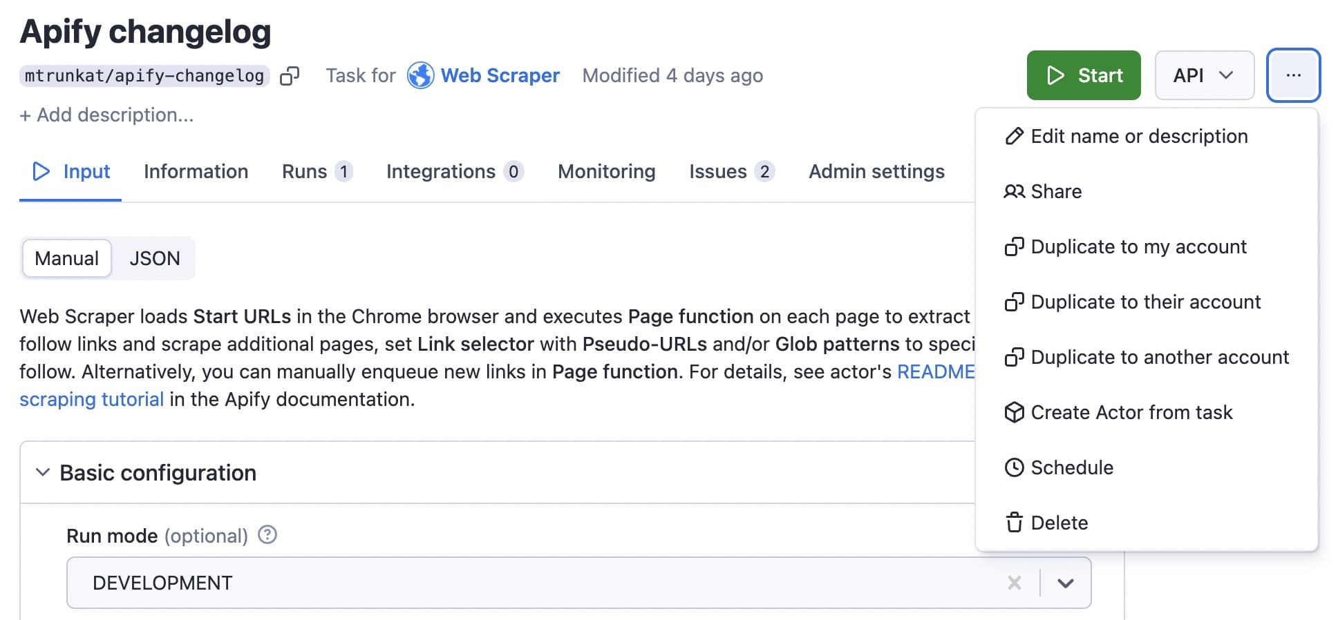 Create an RSS feed from a website. Step 6. Automate scheduled runs.