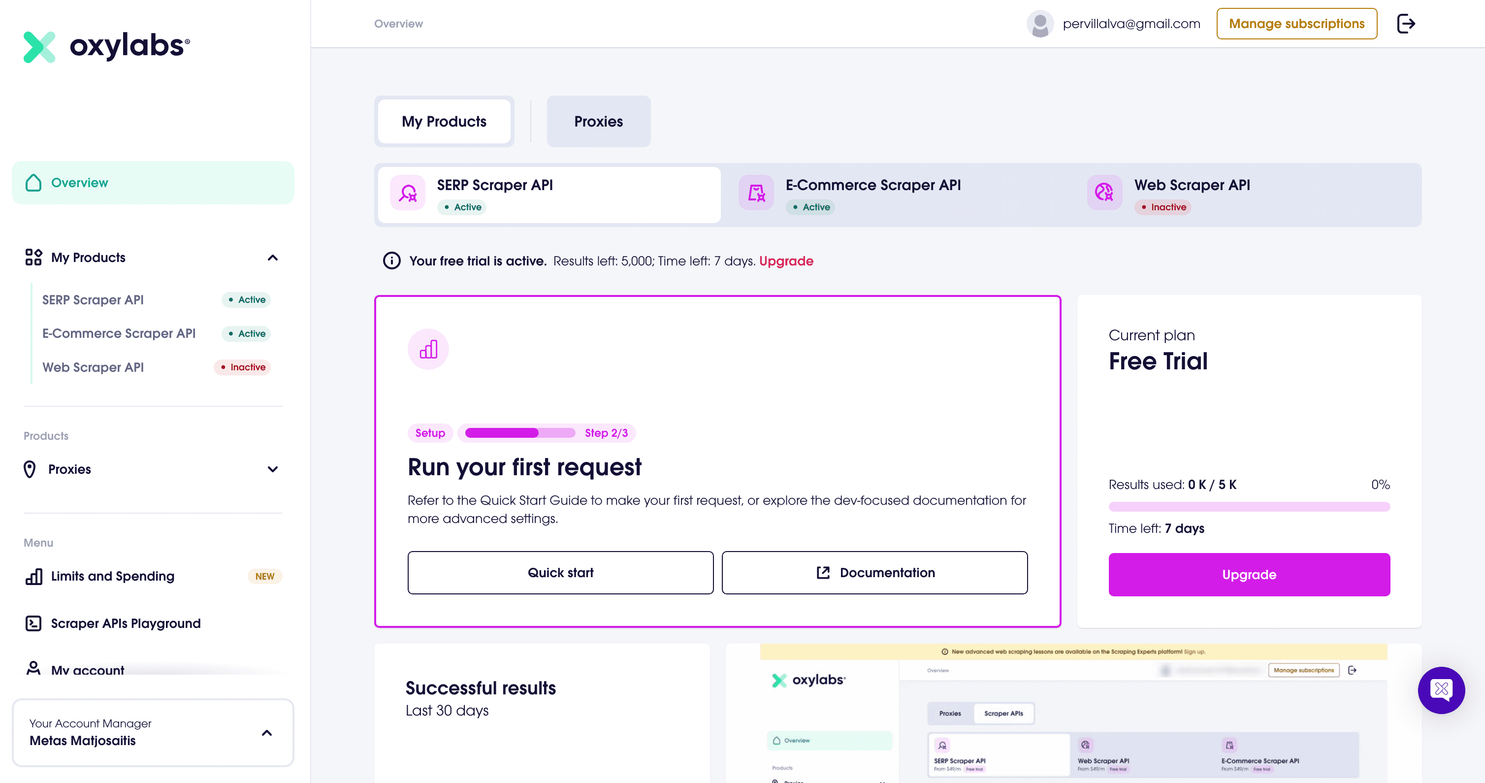 Oxylabs API Marketplace