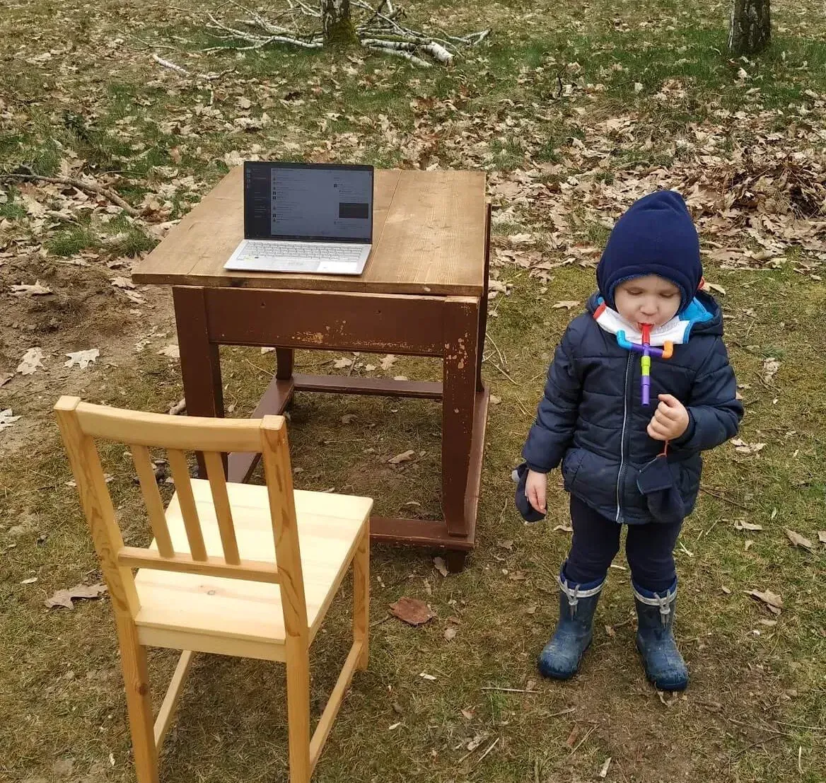 Blending work, nature and family