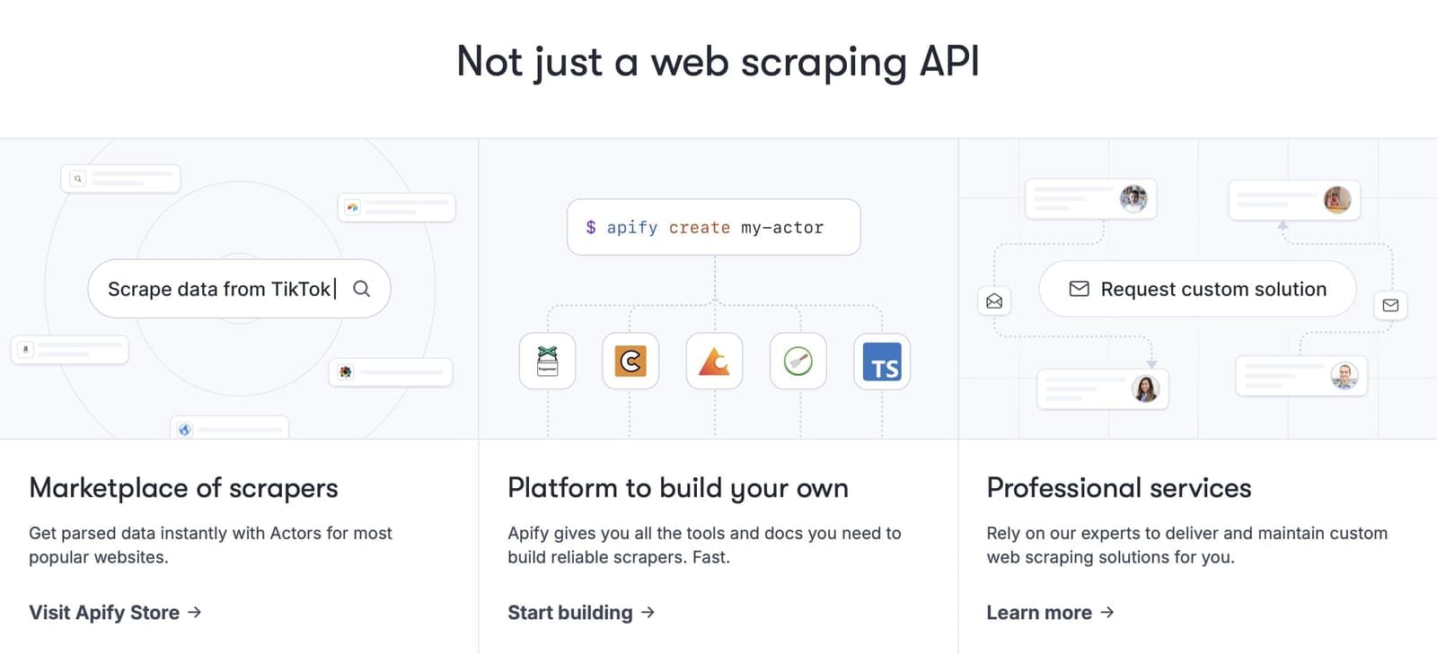 Apify: A comprehensive, flexible ecosystem, not just a web scraping API