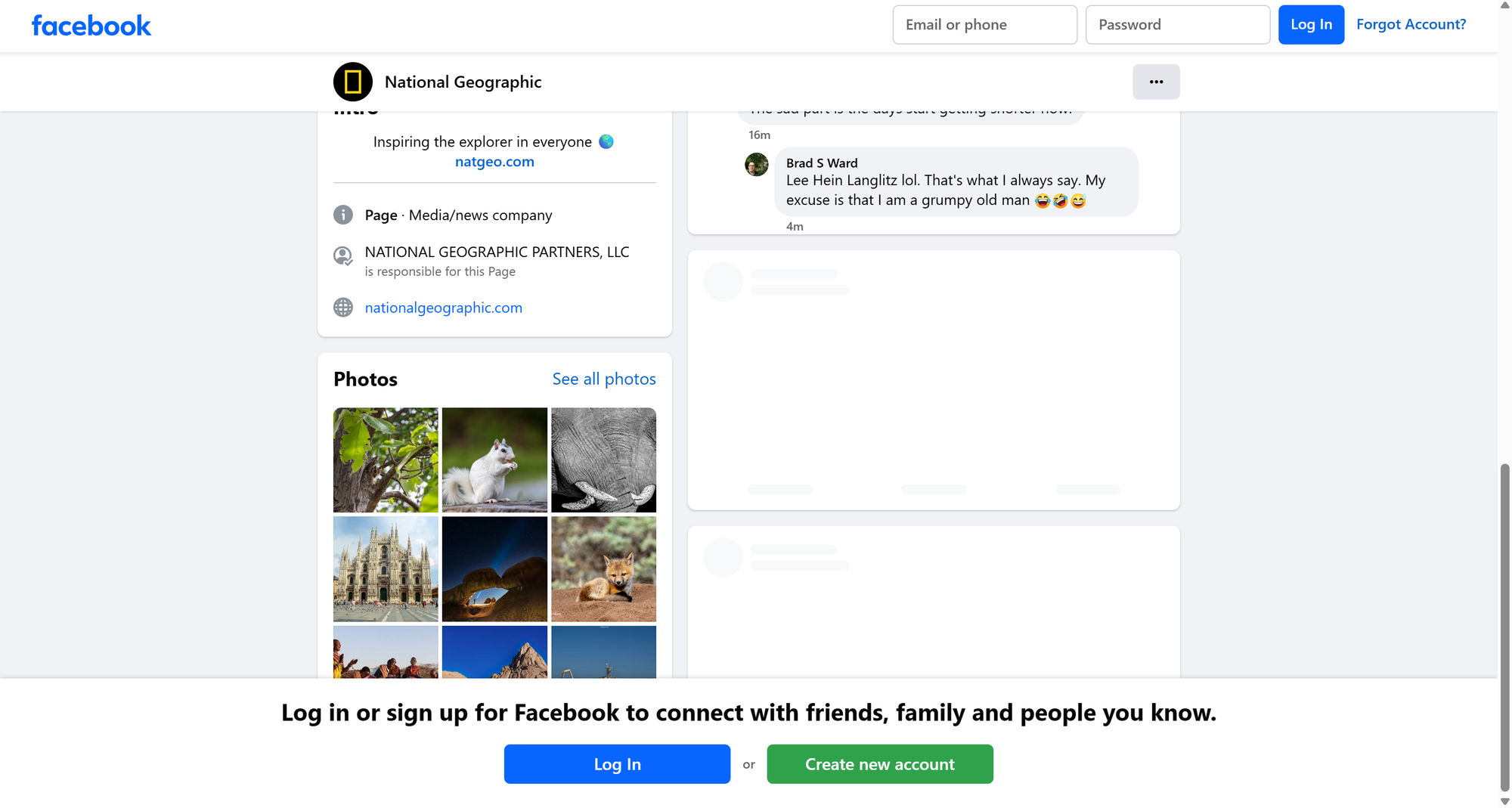 Note the posts that load forever