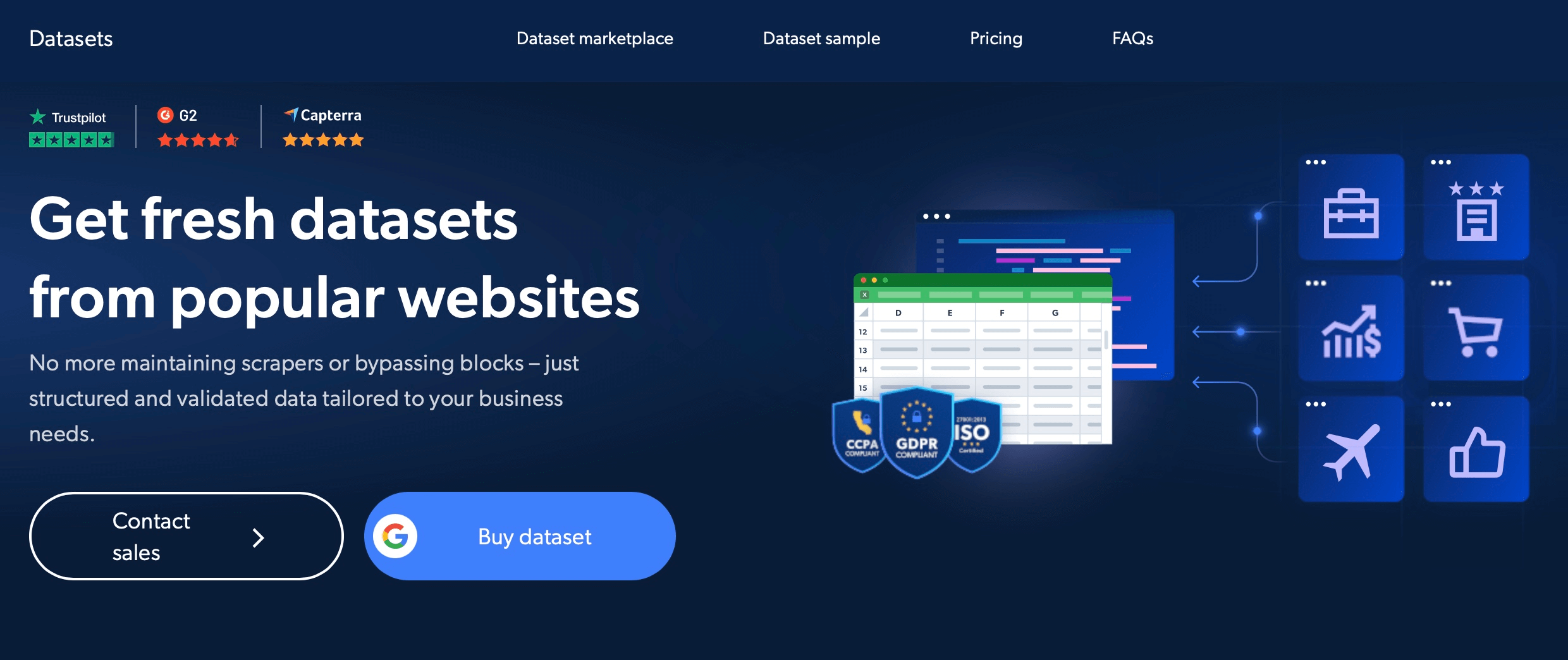 Bright Data datasets