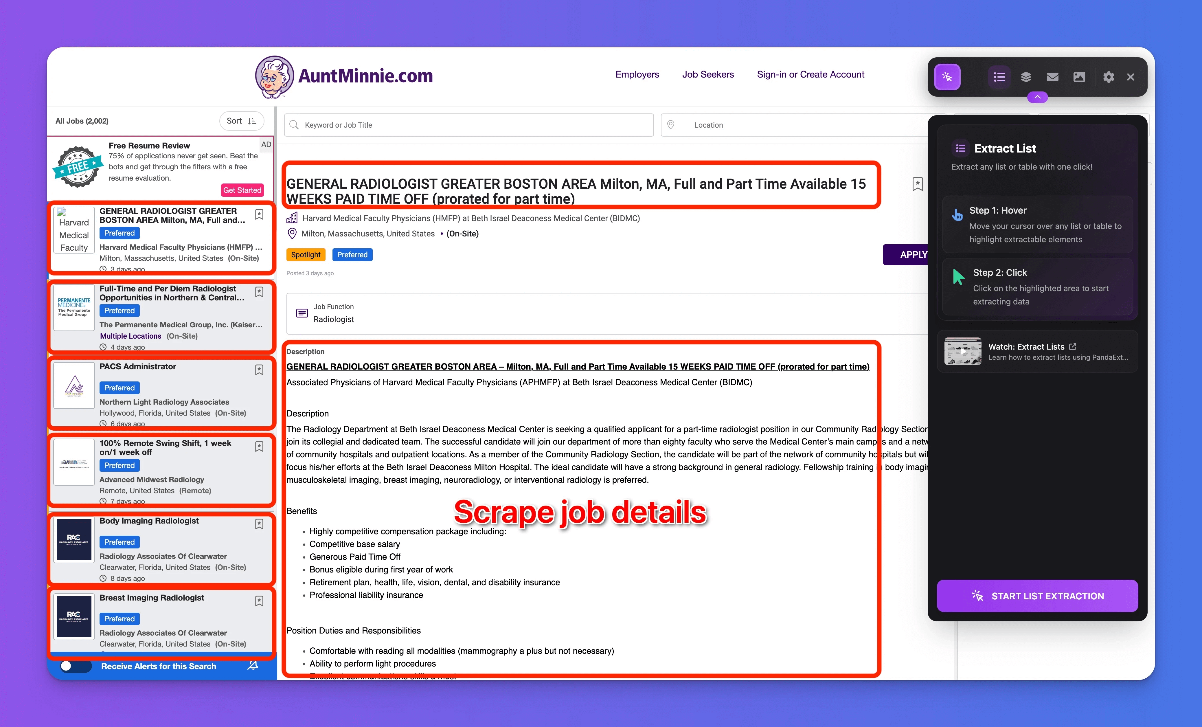 Panda Extract Ultimate Web Scraper