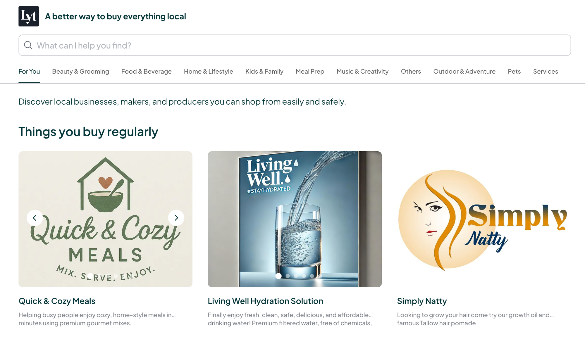 Loyaltie homepage