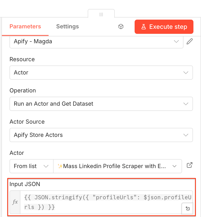 Expression input adjustment in n8n