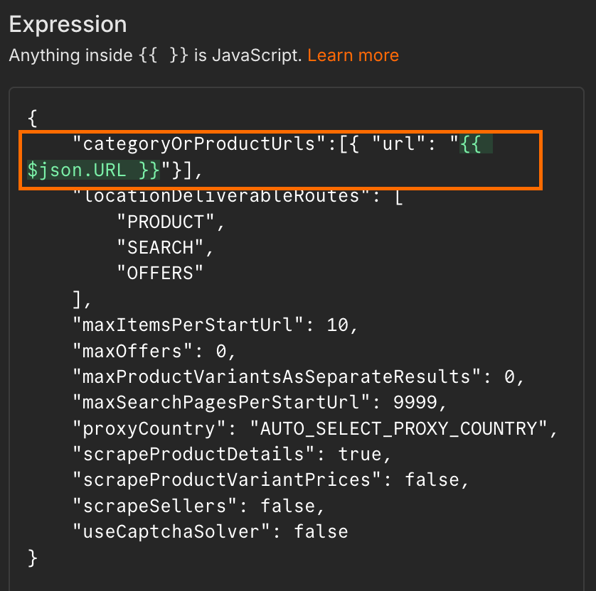 Add workflow variable to Actor input