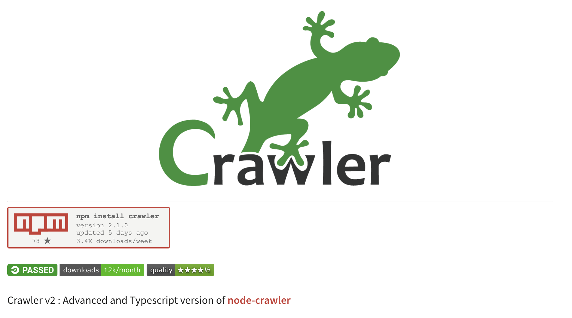 Node Crawler