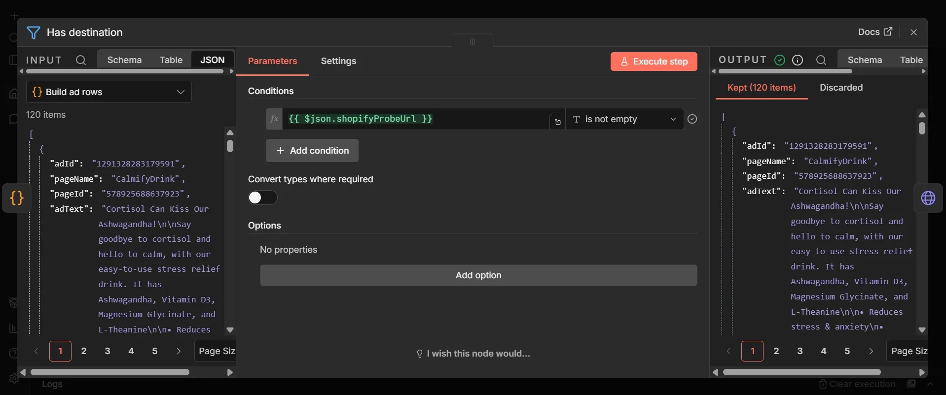 Has destination node