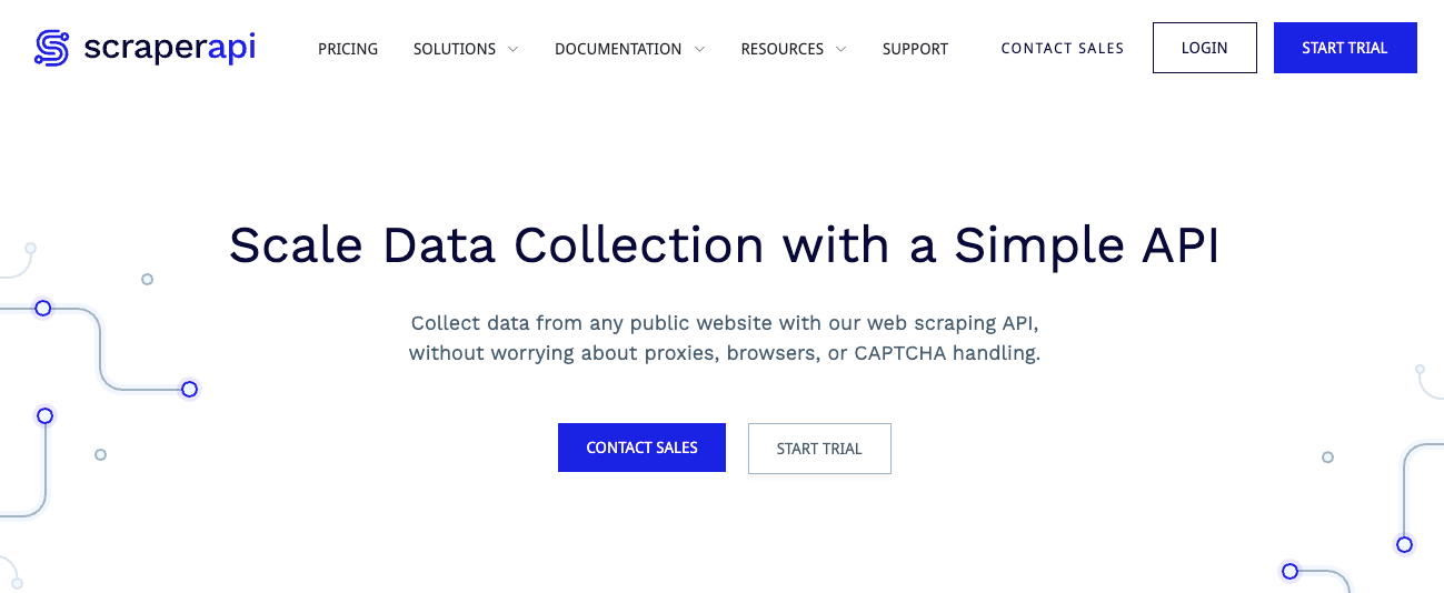 ScraperAPI - ScrapingBee alternative
