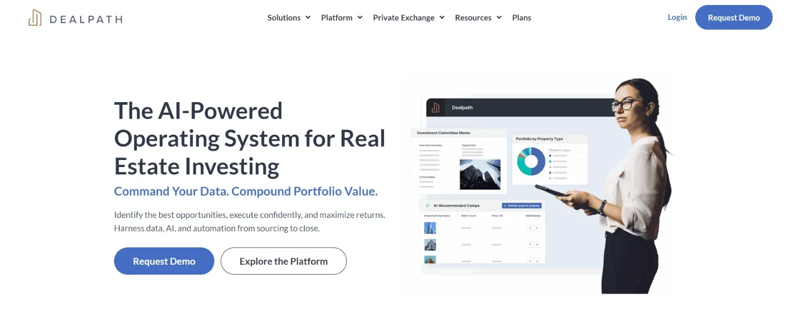 Dealpath CRE deal management platform