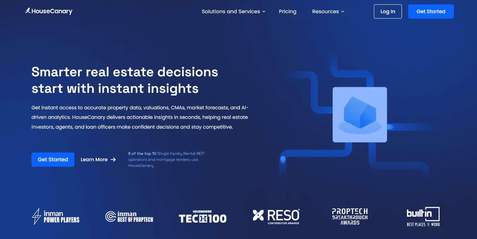 HouseCanary AI valuation platform