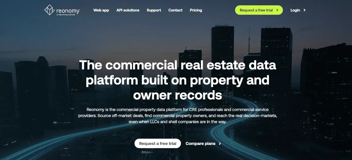 Reonomy CRE property intelligence