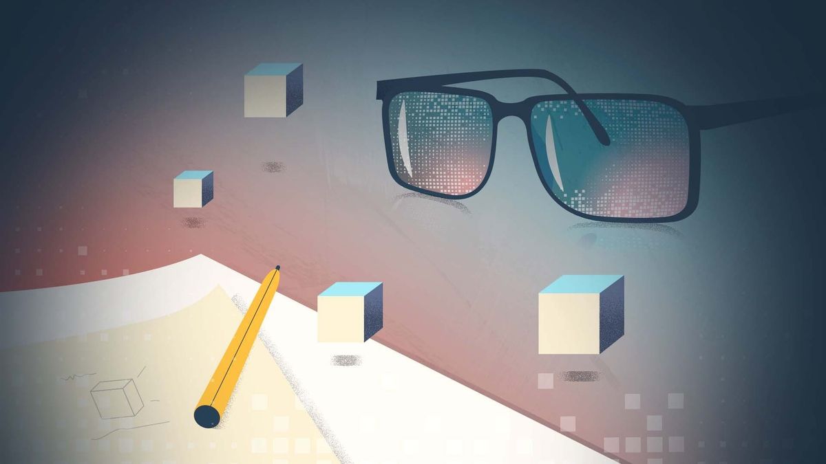 Web scraping and online research, illustrated by Julia Körtge © Apify.