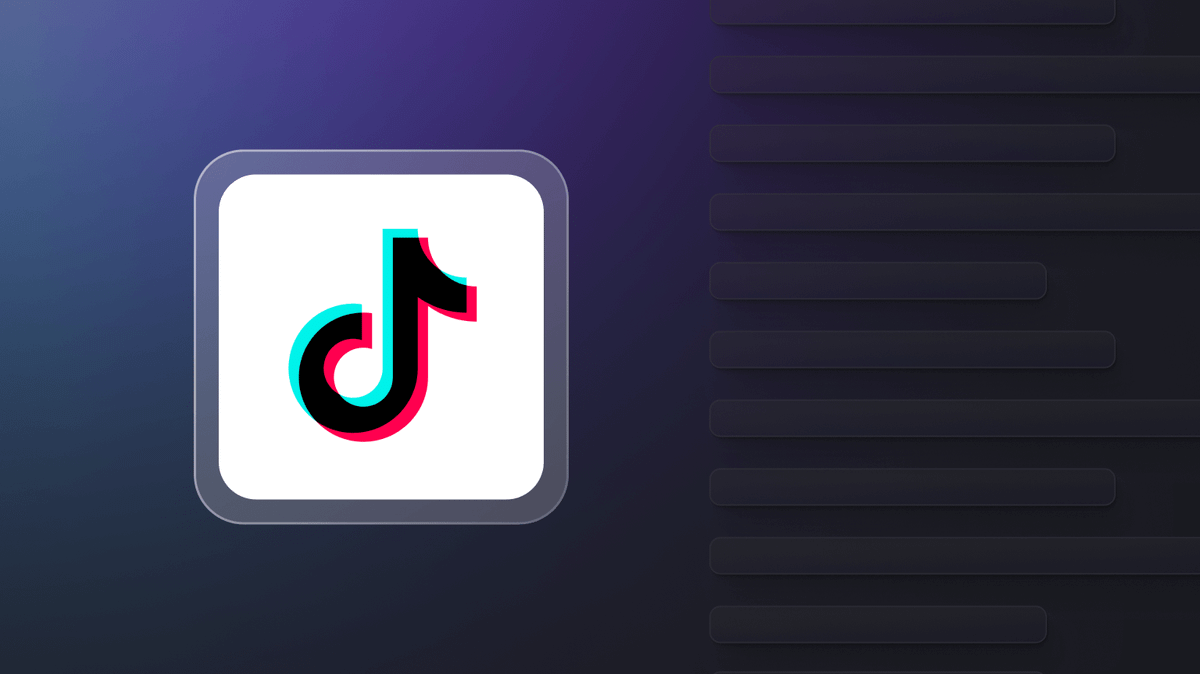 How to scrape TikTok data