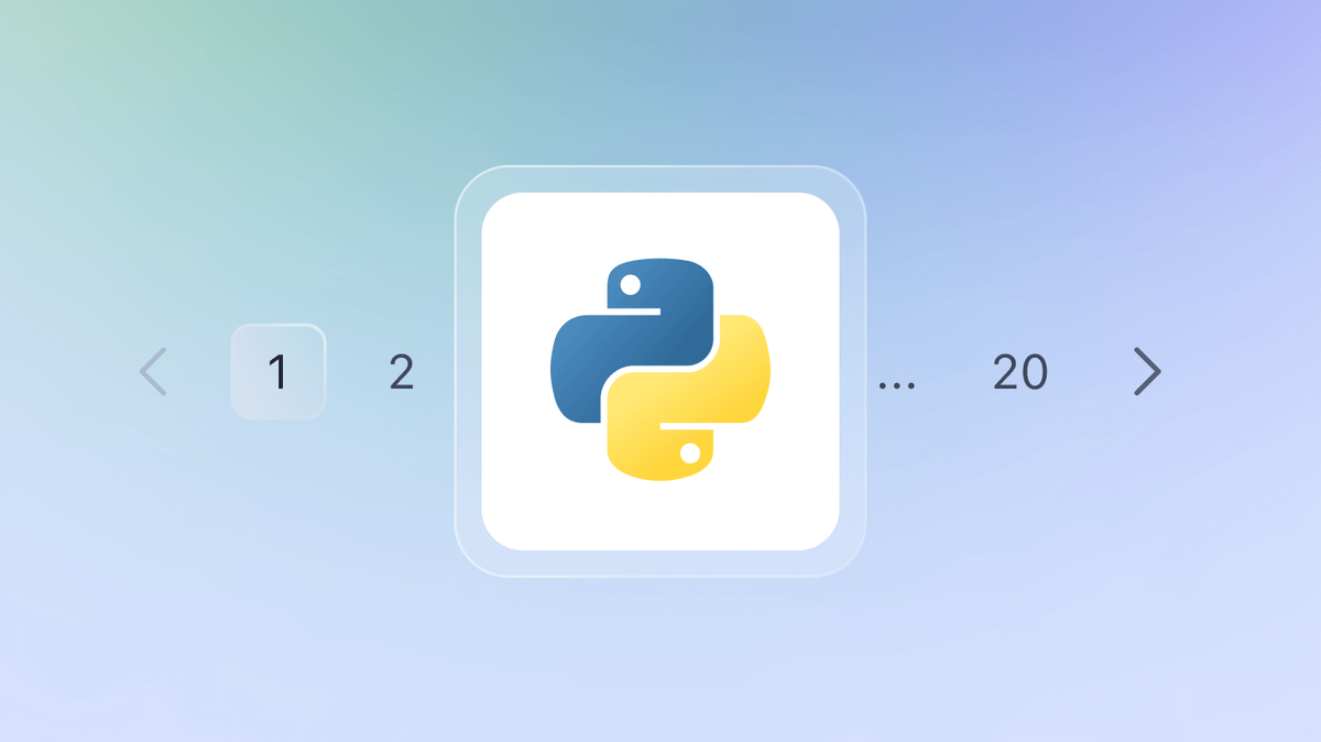 Pagination in Python: scraping paginated websites