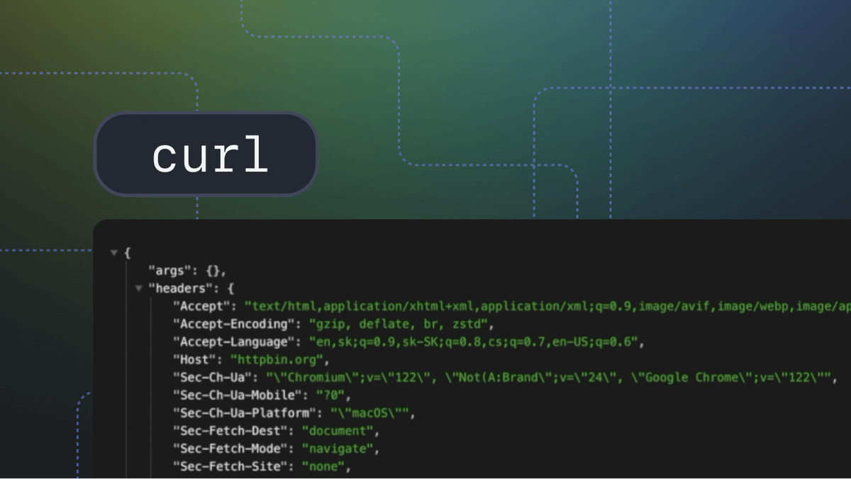 Send HTTP headers with cURL