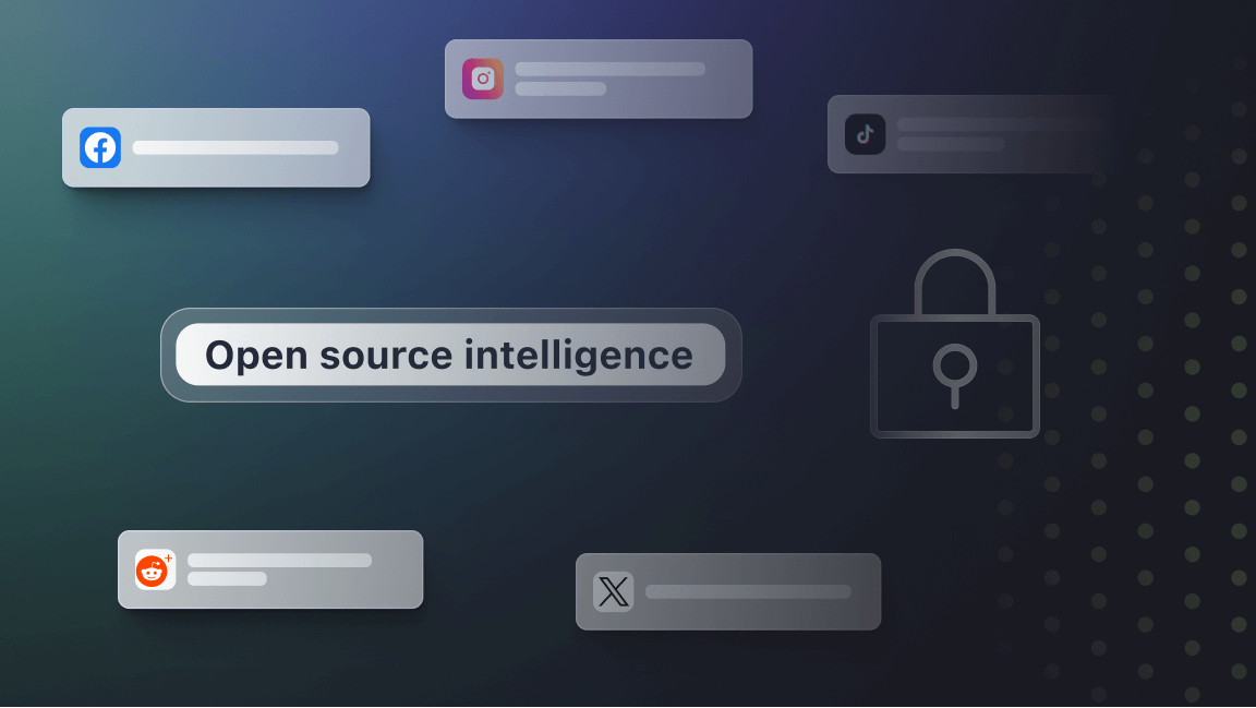 web scraping social media for OSIN