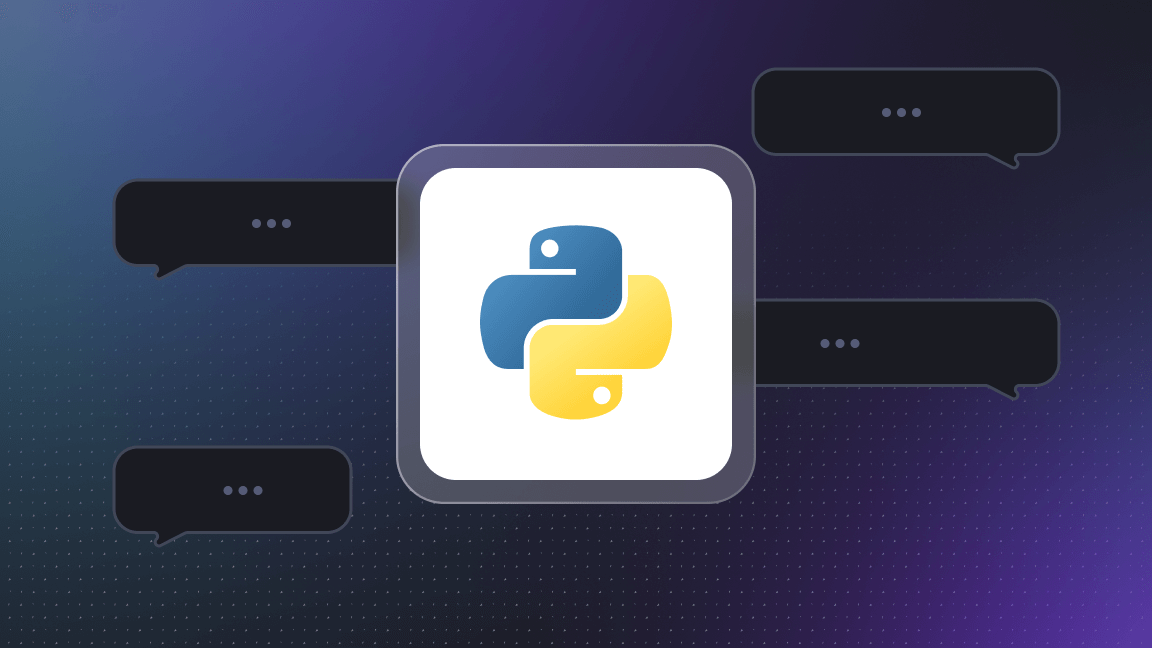 How to create a custom AI chatbot with Python