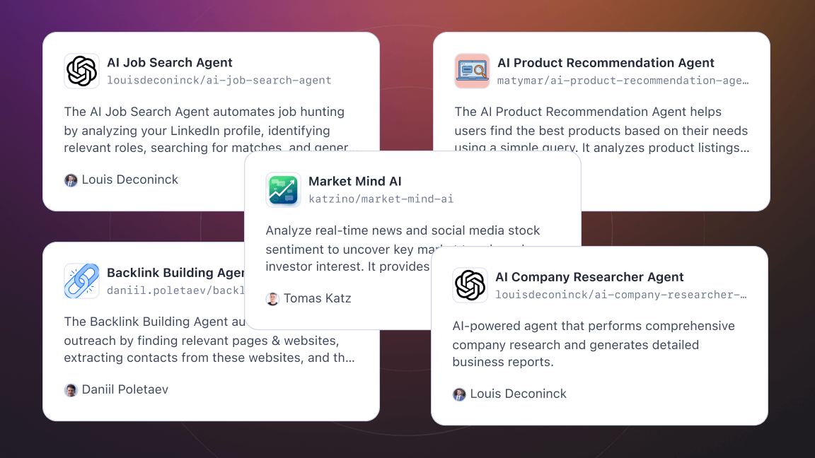 Open-source AI agents