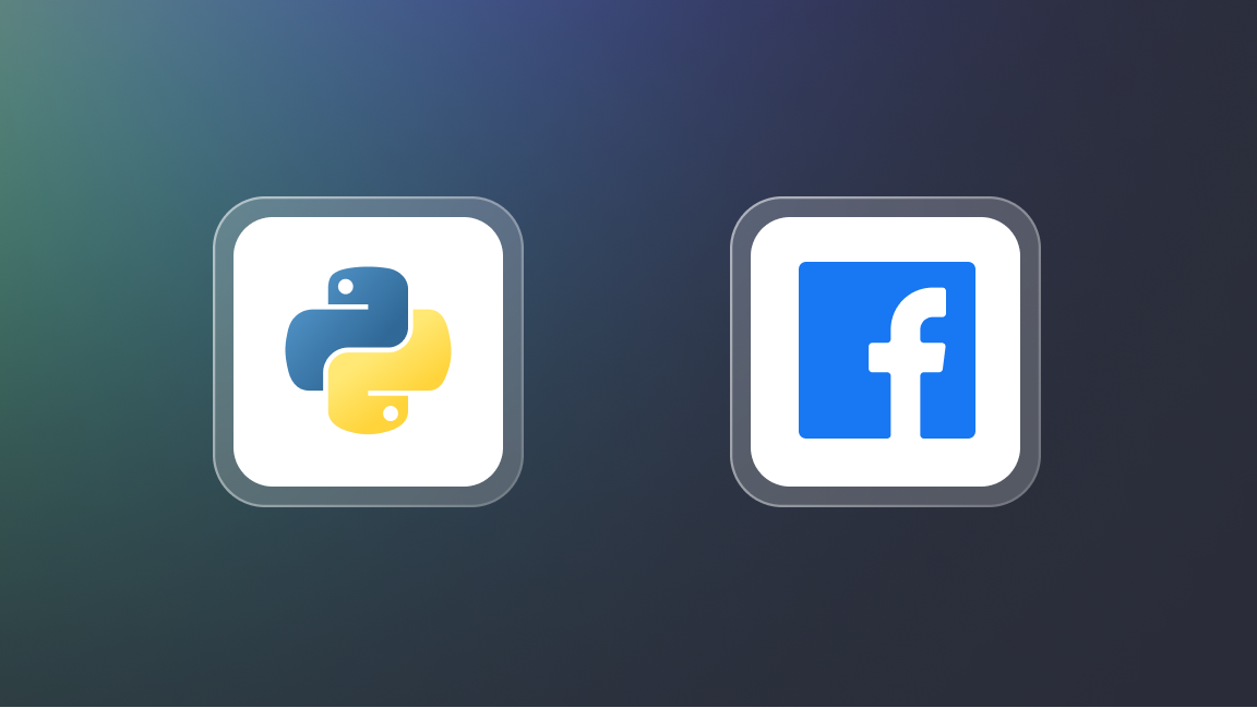 How to scrape Facebook with Python