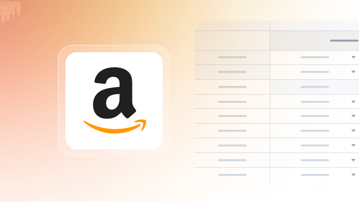 How to scrape Amazon product data
