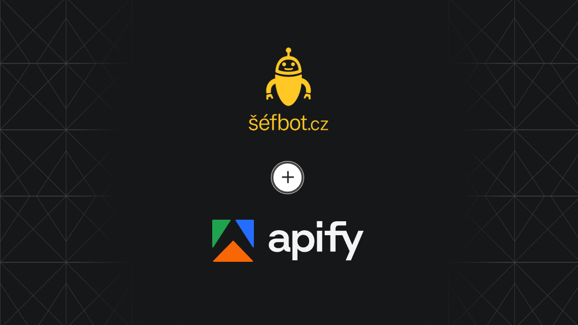 Šéfbot turned complex municipal websites into reliable chatbot knowledge bases with Apify