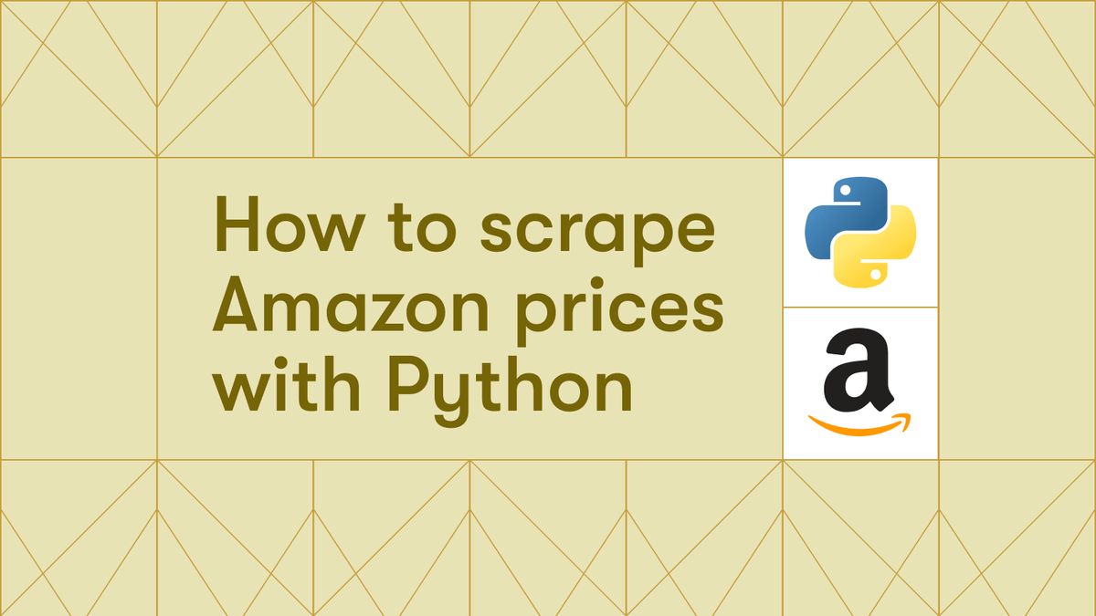 Scrape Amazon prices with Python