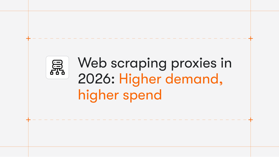 Web scraping proxies in 2026