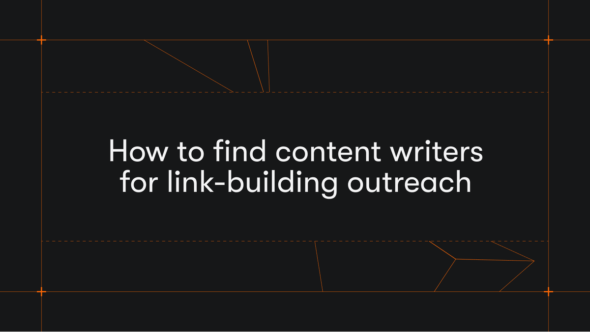 How to find content writers for link-building outreach