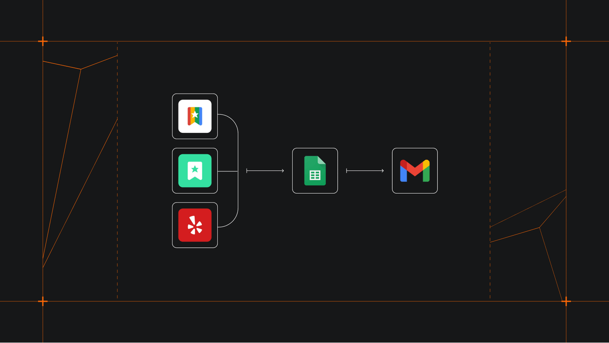 Build a review monitoring pipeline with Apify and n8n