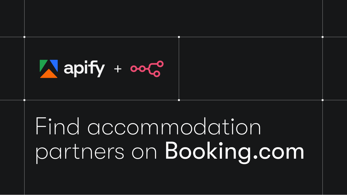 How to find accommodation partners on Booking.com with Apify and n8n