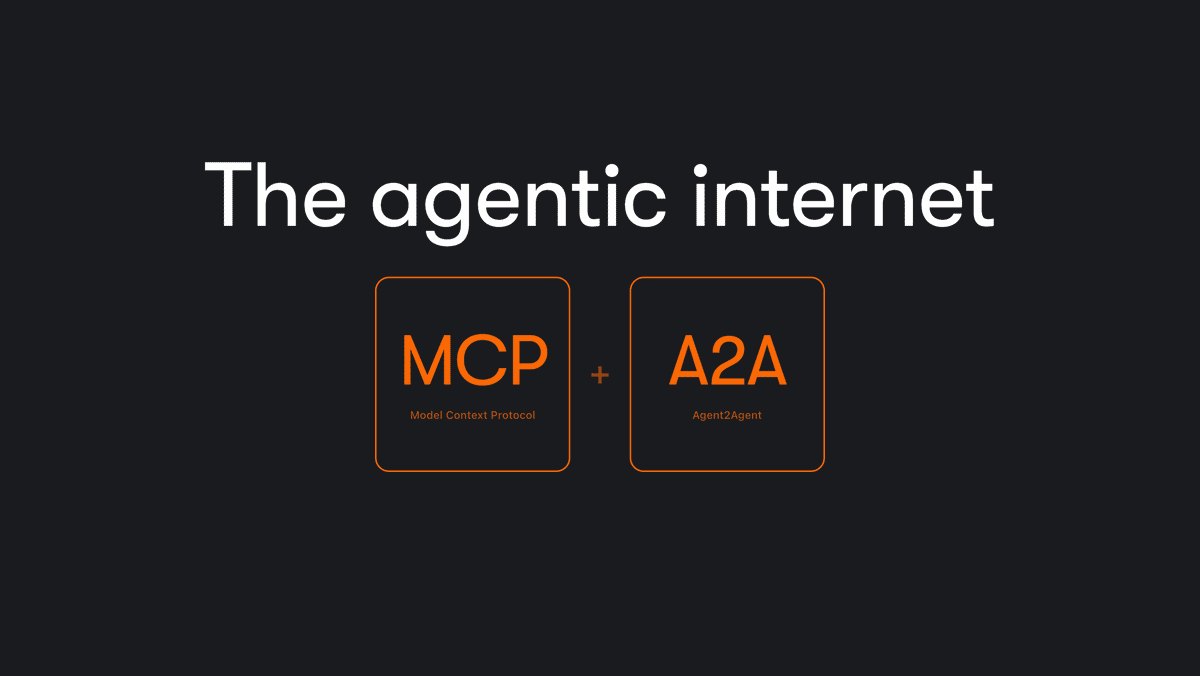 MCP and A2A: building the agentic internet