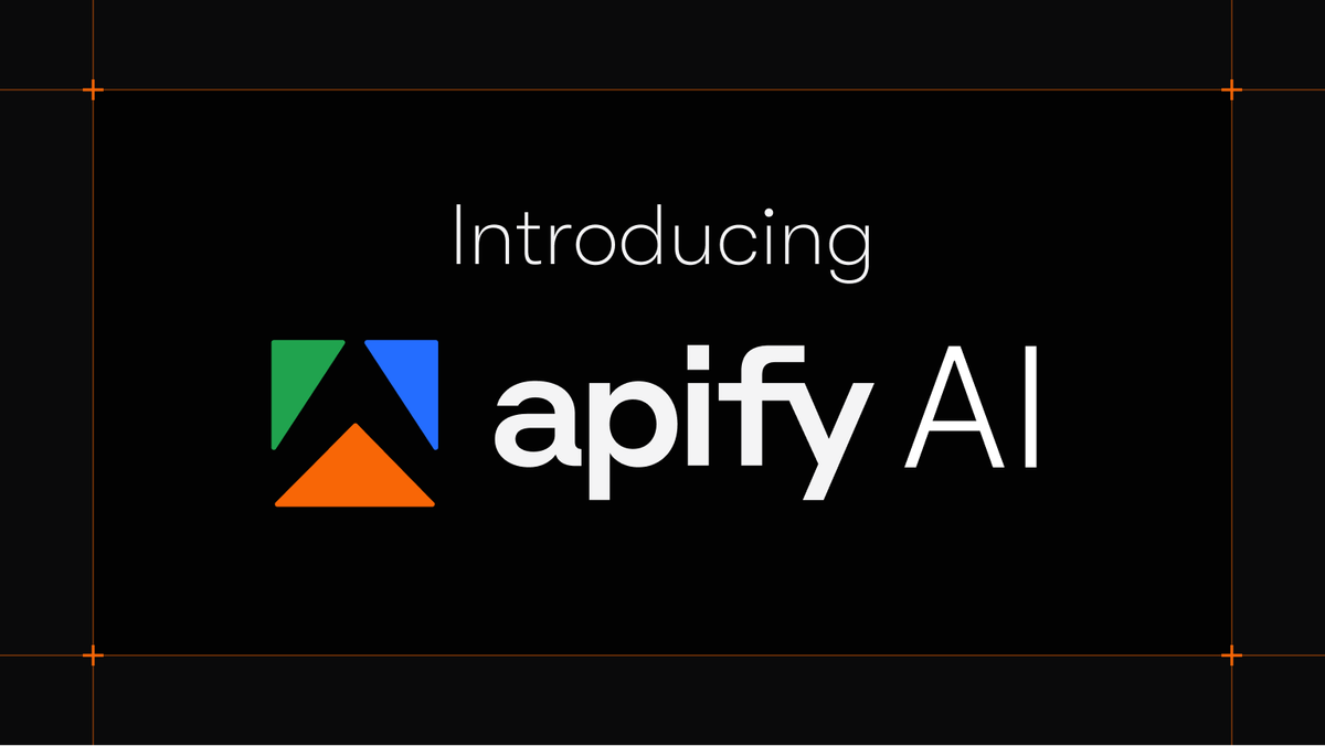 Meet Apify AI: describe a task, get the data