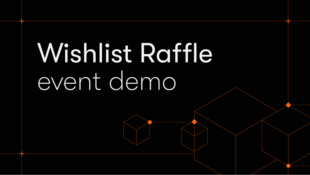 Wishlist Raffle: an event demo that runs entirely on Apify