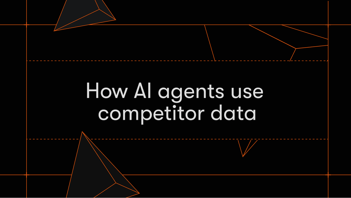 How AI agents use competitor data (and how to build one)