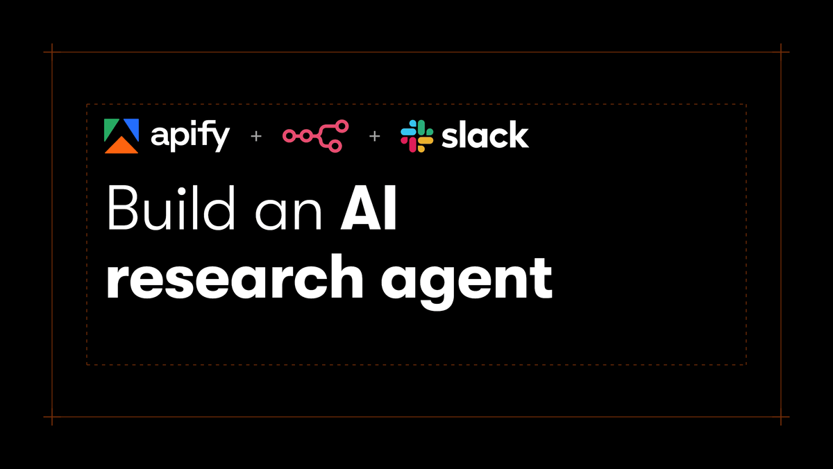 Turn Slack into your team's AI research analyst with Apify MCP