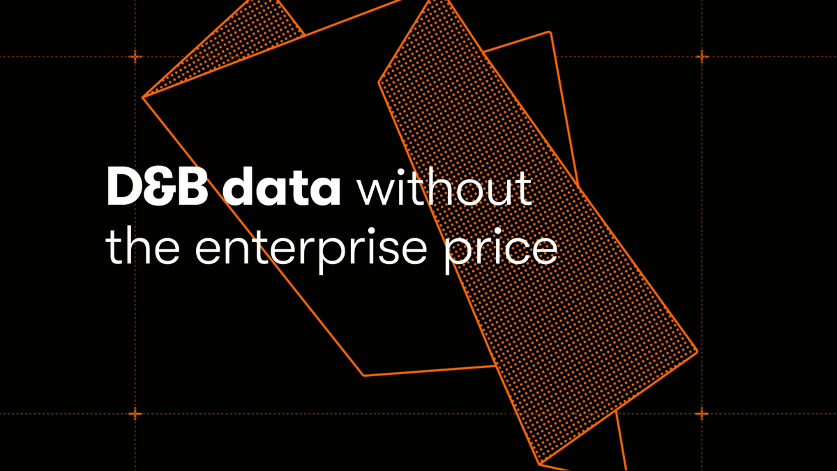 Company data API: How to get Dun & Bradstreet data without the enterprise contract
