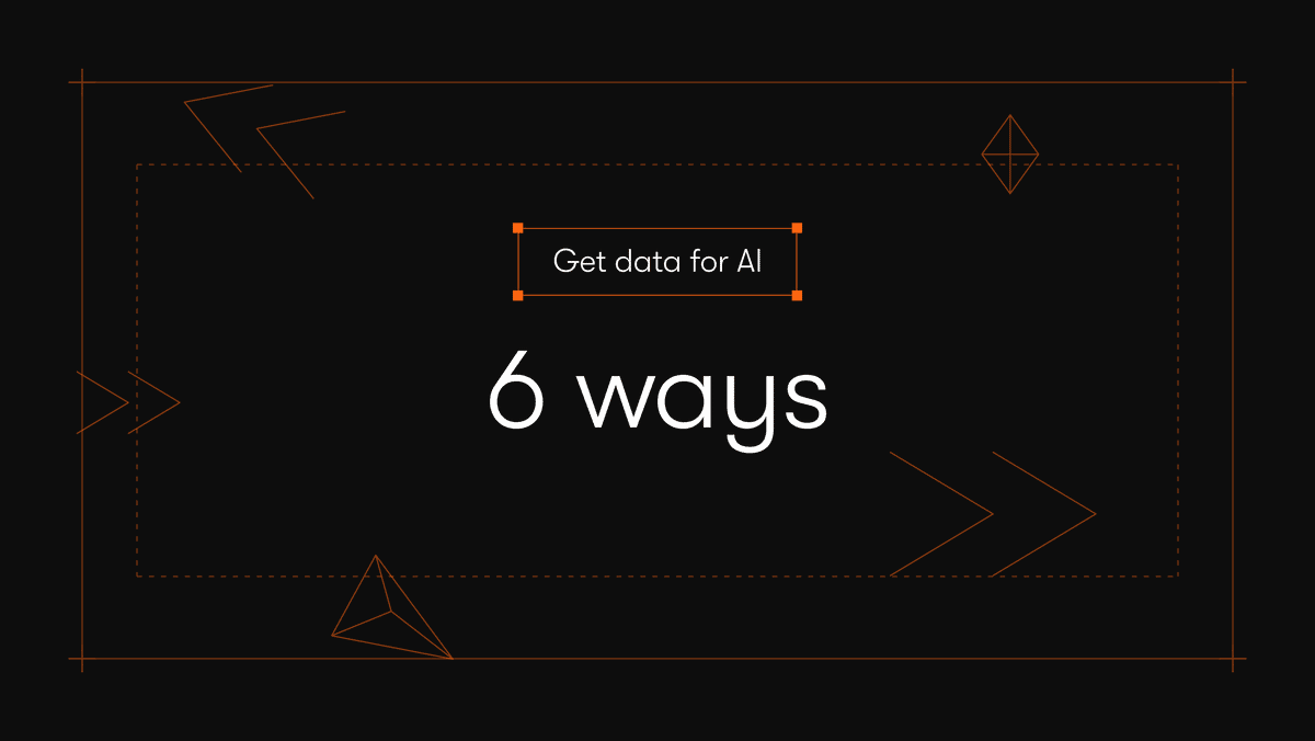6 ways to get training data for AI