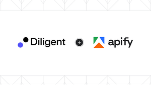 Diligent AI cut costs 30% with 40k monthly runs with Apify
