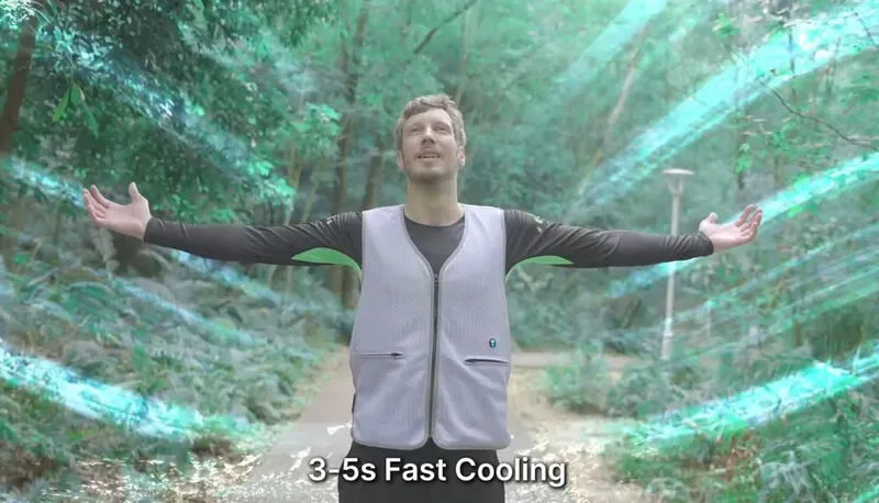 This Vest Starts Cooling in 3 Seconds