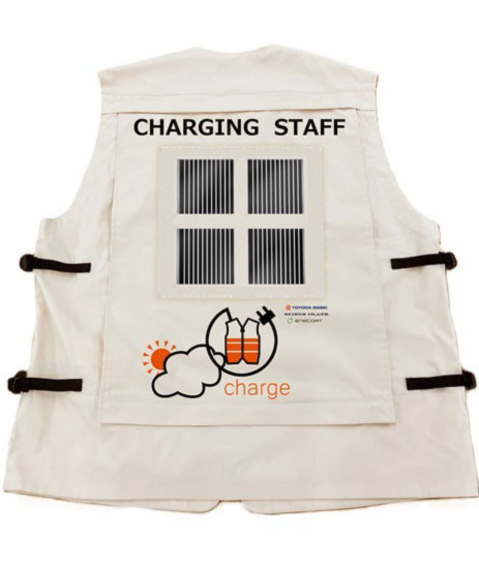 Solar-Powered Smart Wear to Be Tested at Osaka Expo